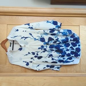 Watercolor tunic with pockets